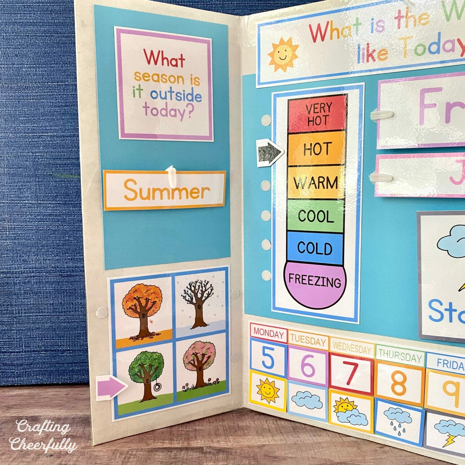 DIY Weather Calendar For Kids Free Printables Crafting Cheerfully DIY Weather Calendar For Kids Free Printables Crafting Cheerfully