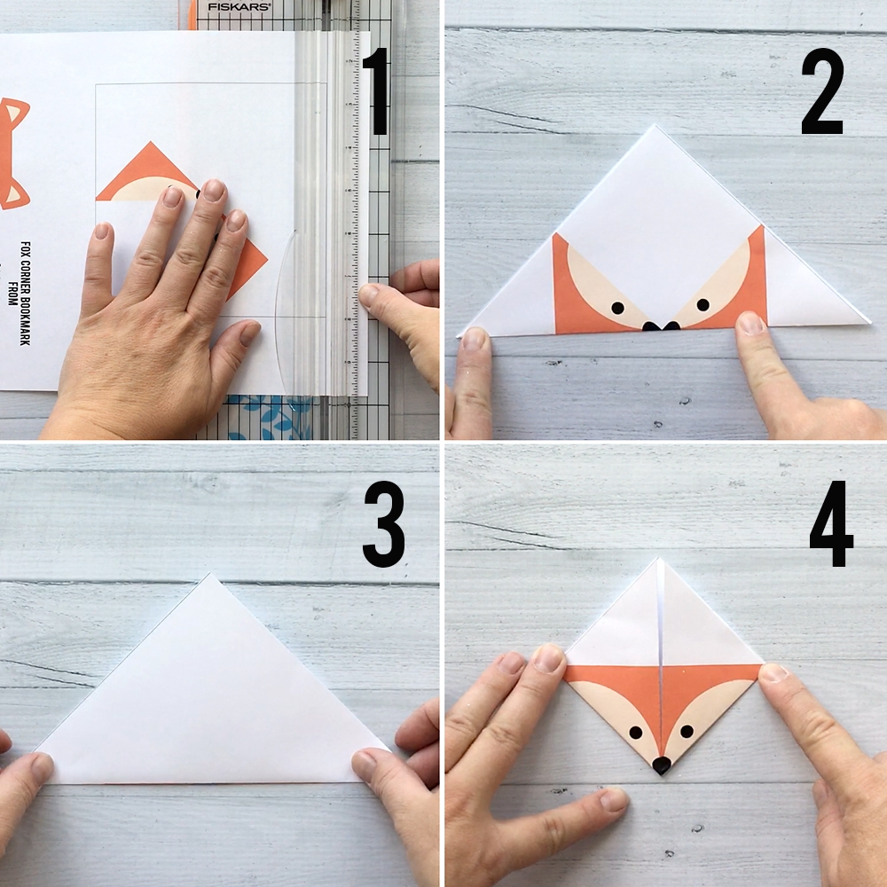 DIY Woodland Animals Origami Bookmarks print Fold It s DIY Woodland Animals Origami Bookmarks print Fold It s