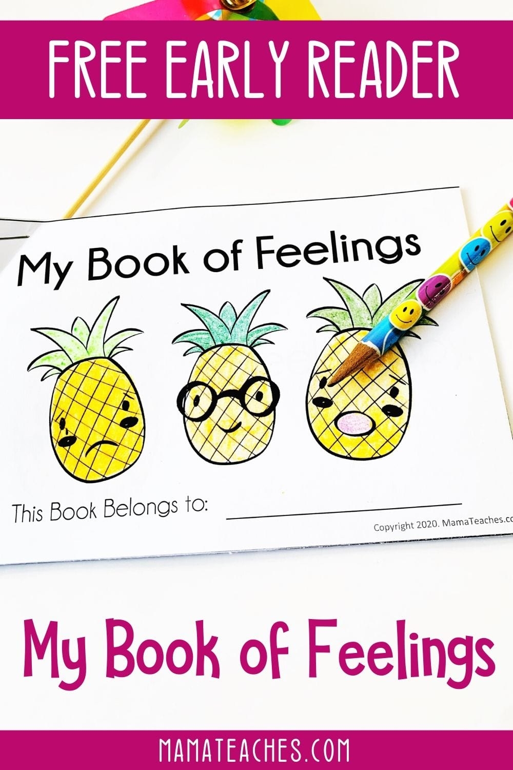 Early Reader My Book Of Feelings Mama Teaches