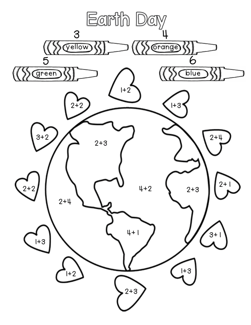 Earth Day Worksheets Best Coloring Pages For Kids Worksheets Library