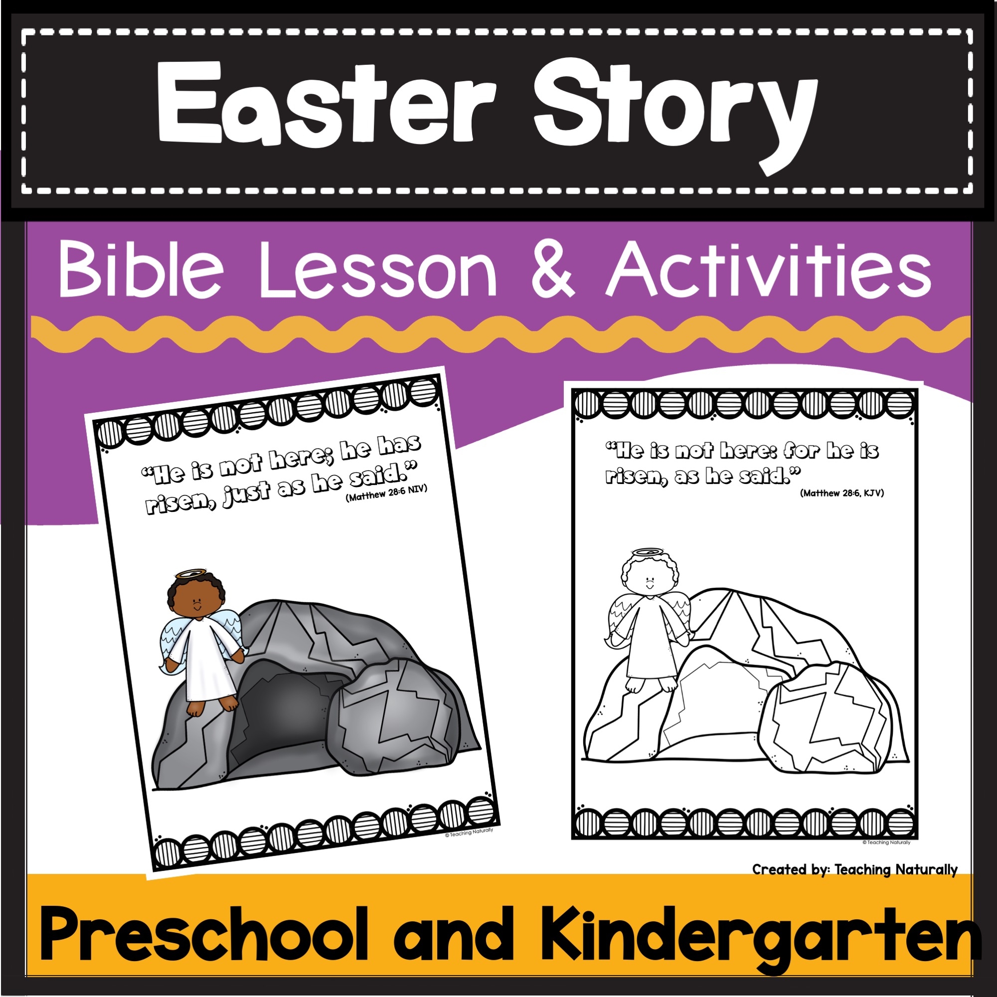 Easter Bible Lesson And Activities For Preschool U0026 Kindergarten Made By Teachers