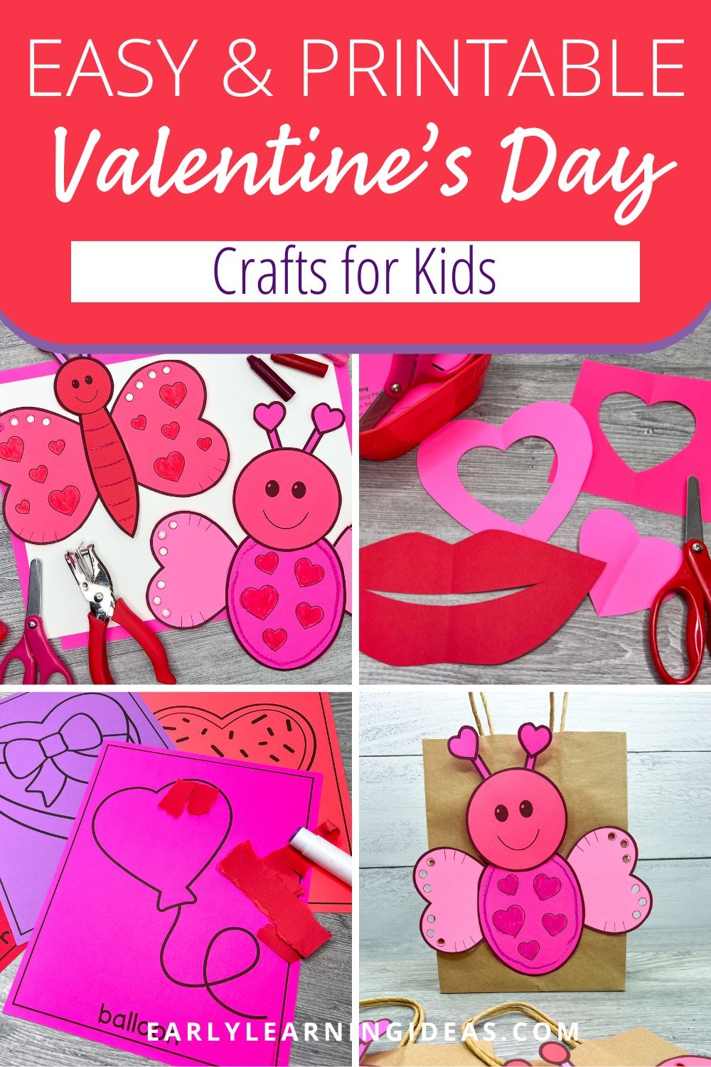 Easy Printable Valentine Crafts For Every Classroom Perfect For 