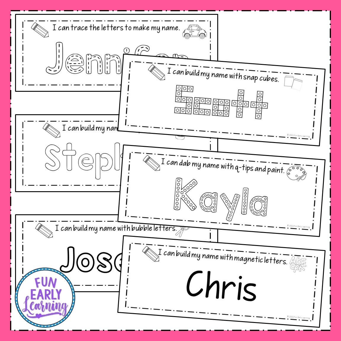 Preschool Name Activities Printable Preschool Name Activities Printable