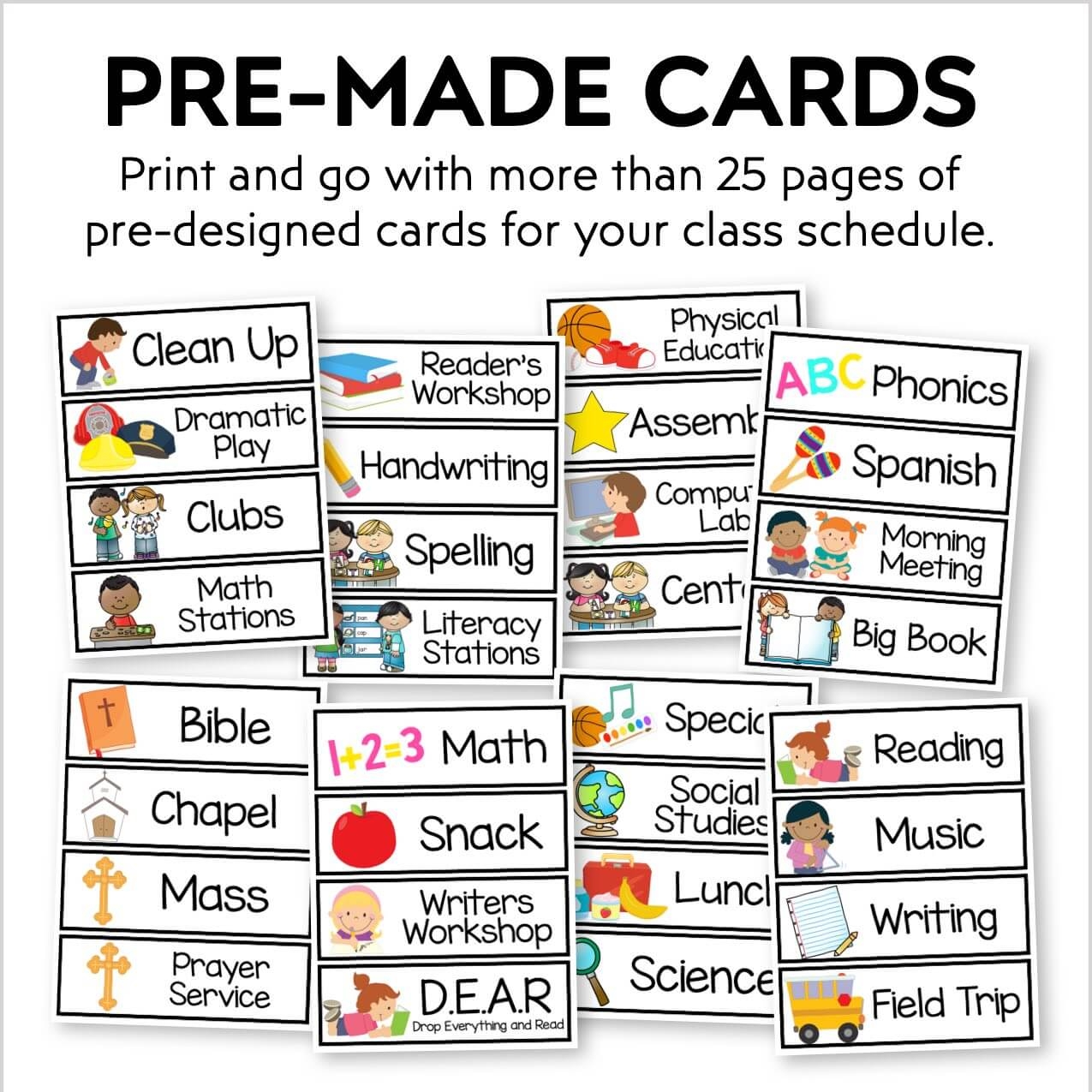 Editable Schedule Cards Daily Schedule Kinder Craze Worksheets Library Editable Schedule Cards Daily Schedule Kinder Craze Worksheets Library