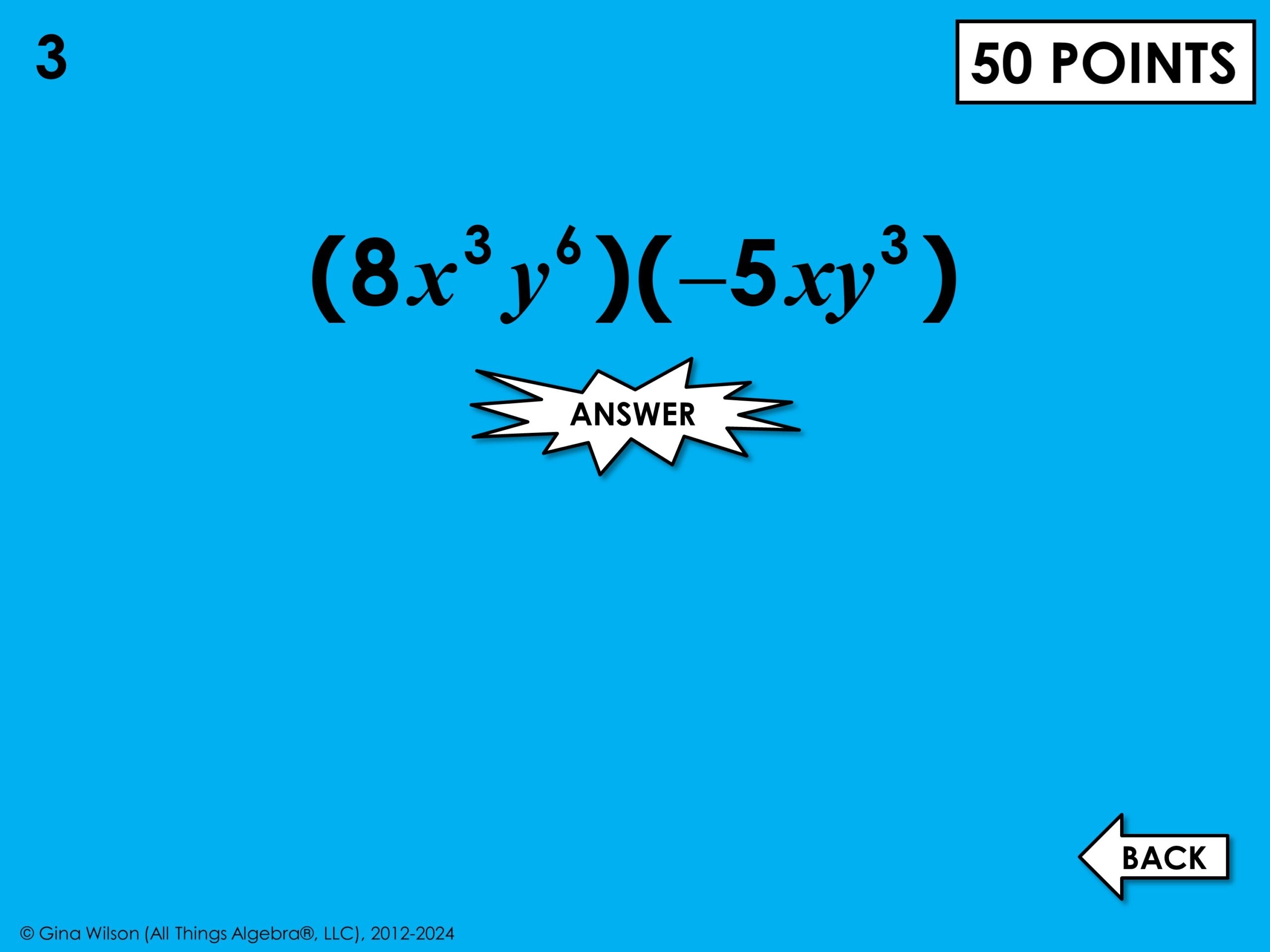 Exponent Rules Koosh Ball Game All Things Algebra Exponent Rules Koosh Ball Game All Things Algebra