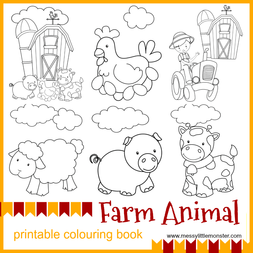 Printable Animal Coloring Pages For Preschoolers