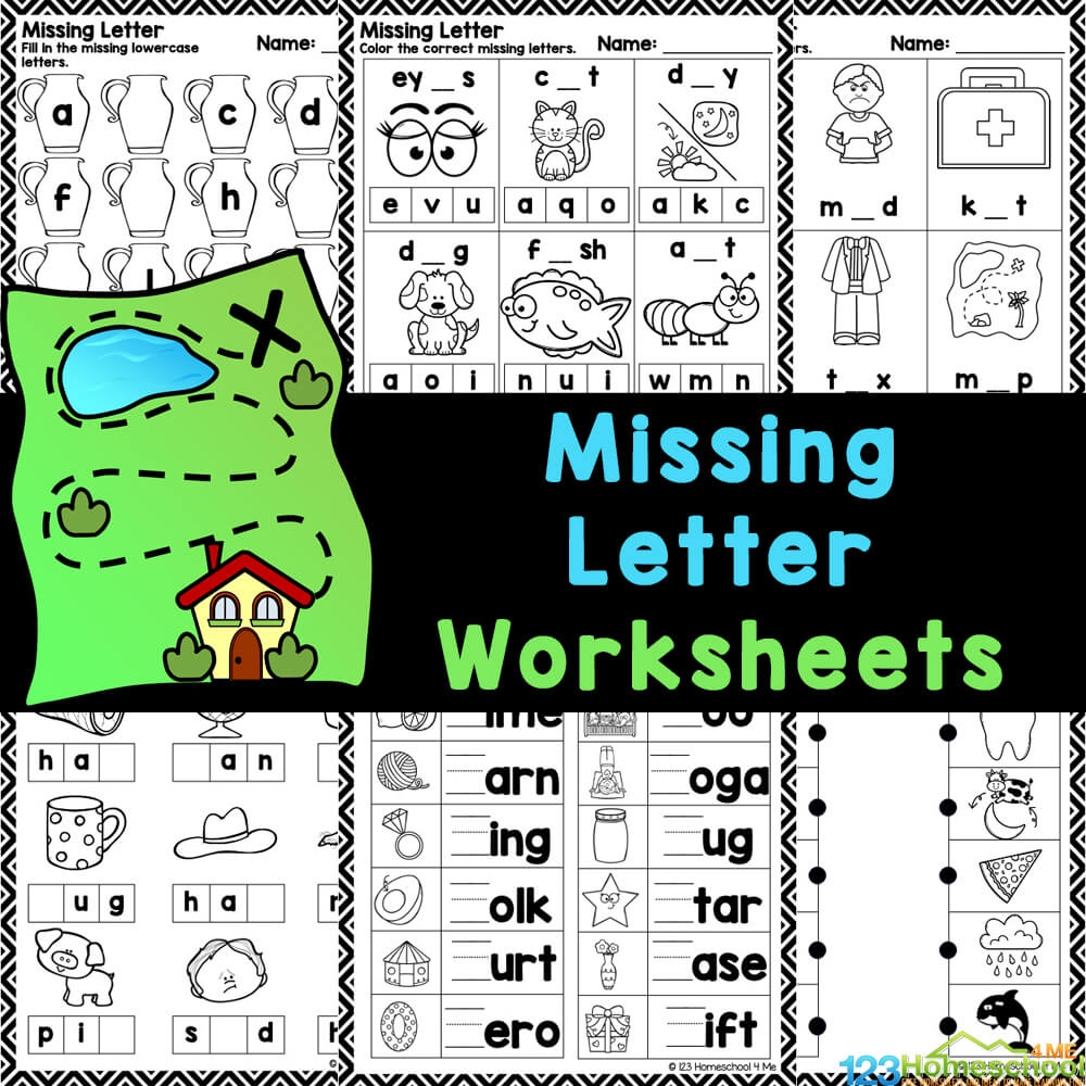 Fill In The Missing Alphabet Letter Worksheets For Kindergarten Fill In The Missing Alphabet Letter Worksheets For Kindergarten