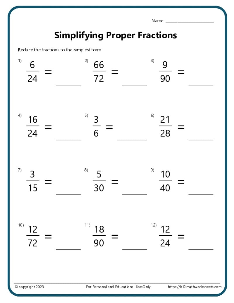 Fractions Worksheets K12 Math Worksheets Fractions Worksheets K12 Math Worksheets