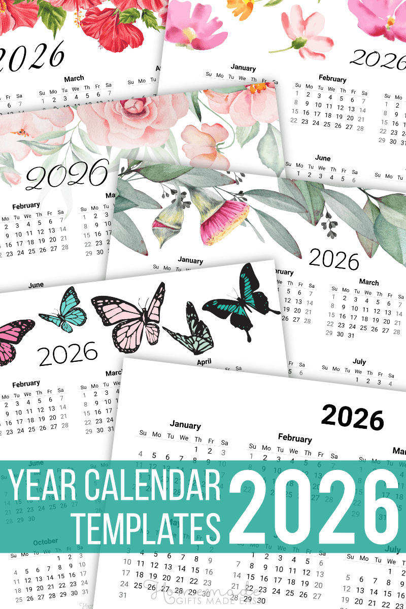 Free 2026 Printable Calendar