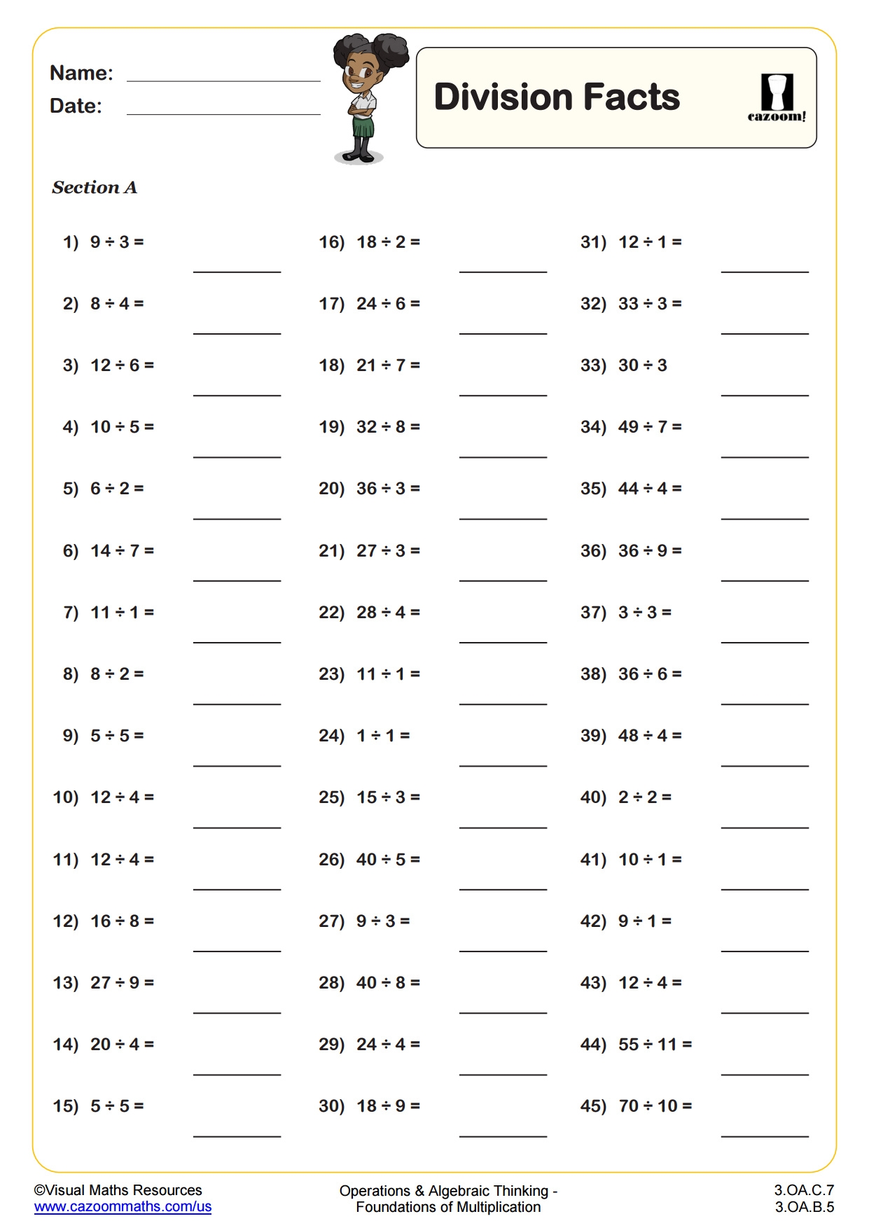 8th Grade Division Worksheets Free Printable 8th Grade Division Worksheets Free Printable