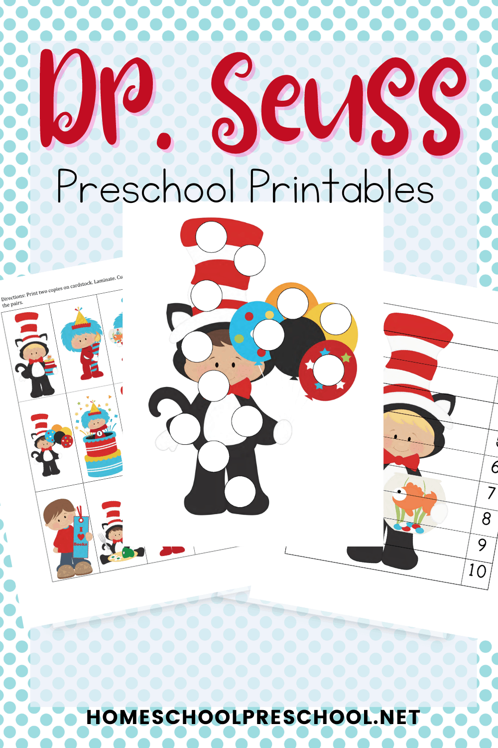 Free Dr Seuss Printable Pack For Preschoolers