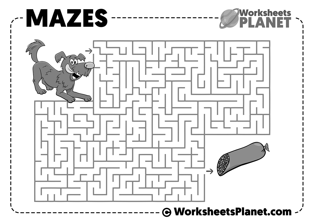 Free Easy Printable Mazes For Kids Download The FREE PACK Free Easy Printable Mazes For Kids Download The FREE PACK