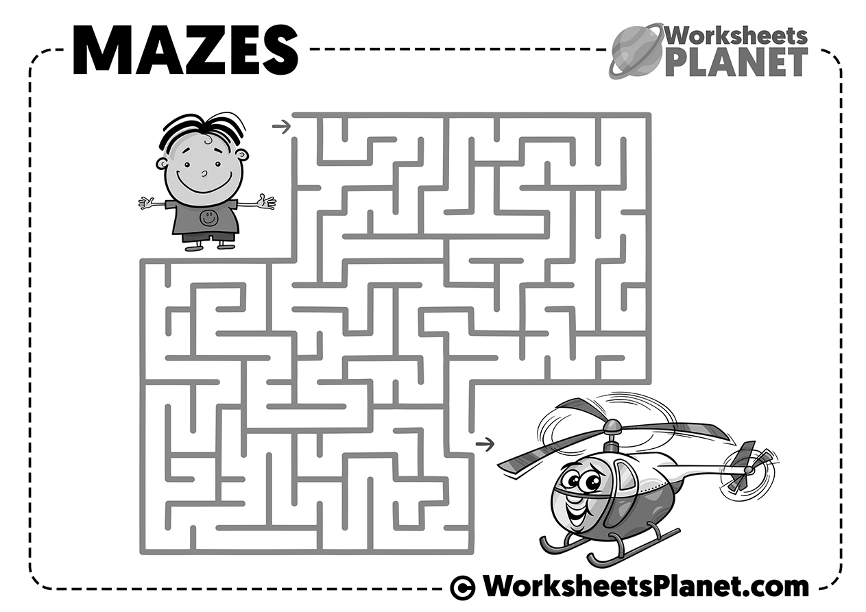 Free Easy Printable Mazes For Kids Download The FREE PACK Free Easy Printable Mazes For Kids Download The FREE PACK