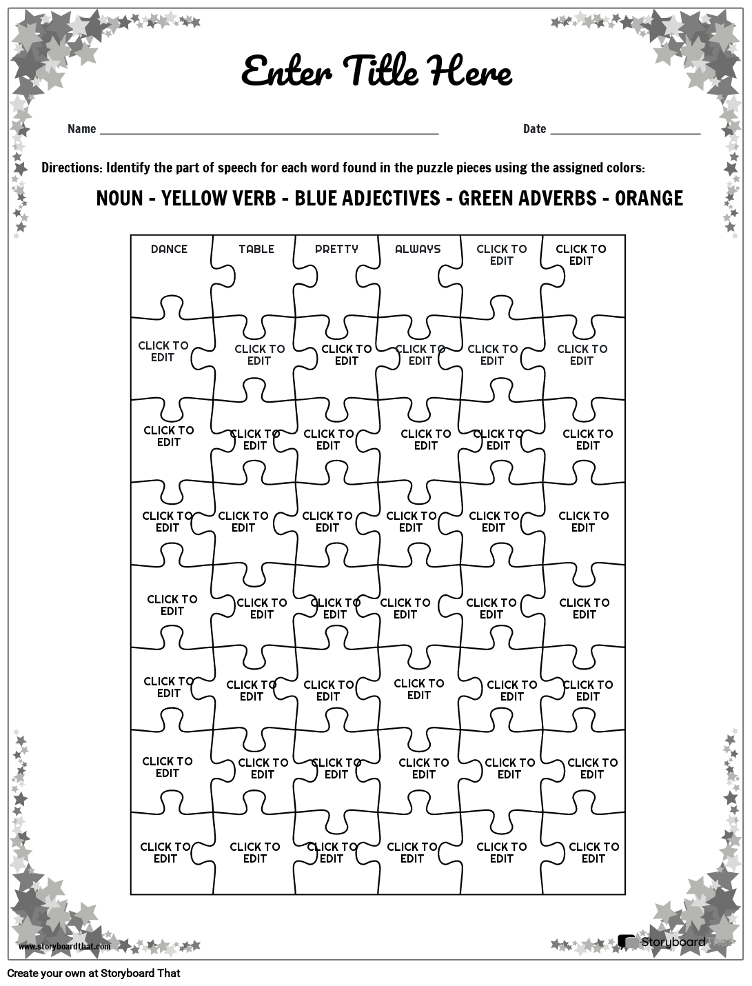 Free Printable Easy Grammar Worksheets