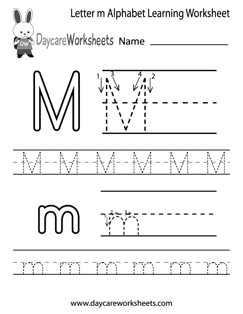 Pre-K Worksheets For Alphabet Pre-K Worksheets For Alphabet