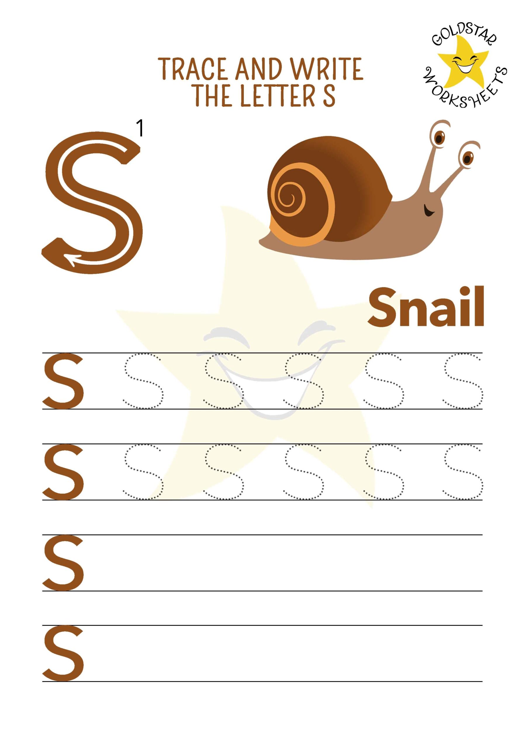 Preschool Letter S Printables