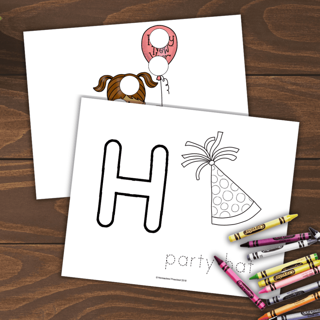 Free New Year Preschool Printables For Fun Learning