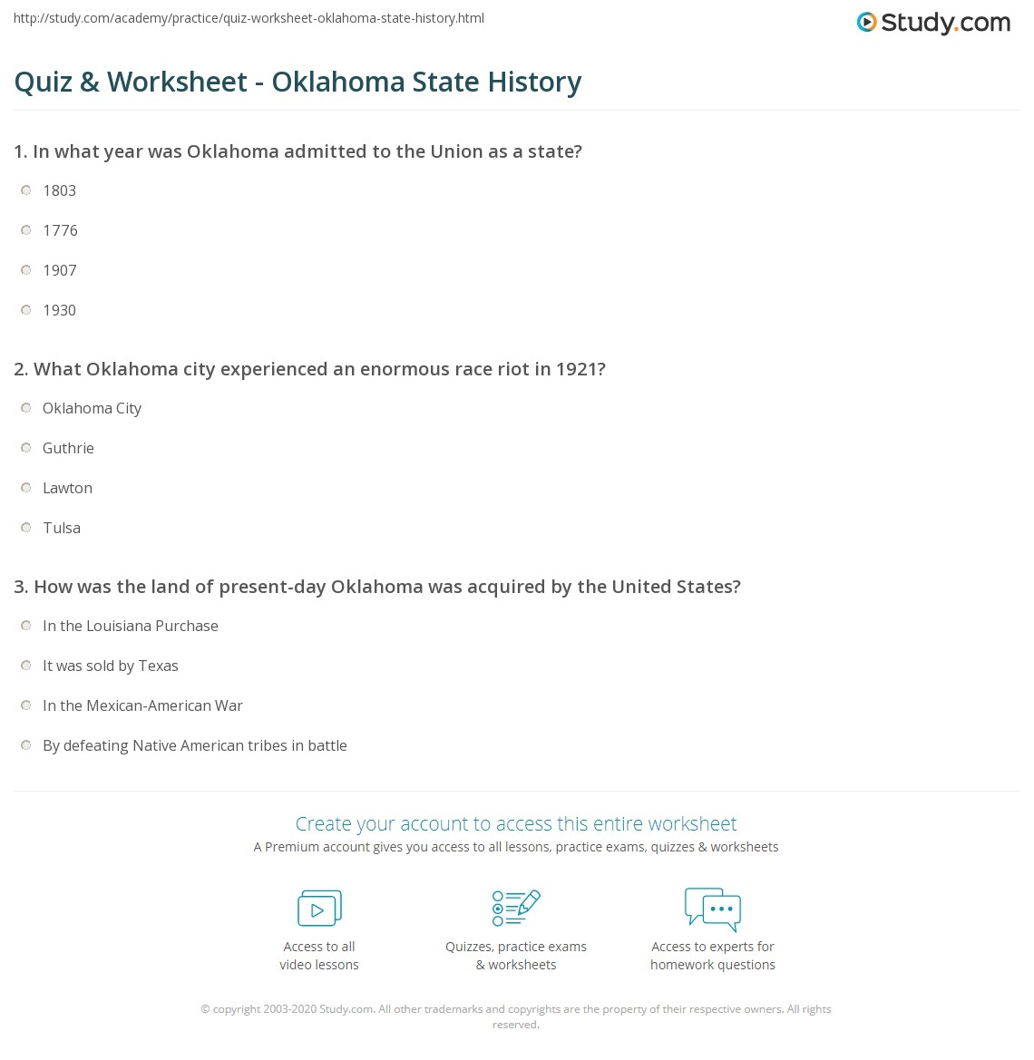 Free Oklahoma History Worksheet Download Free Oklahoma History Worksheet Png Images Free Worksheets On Clipart Library