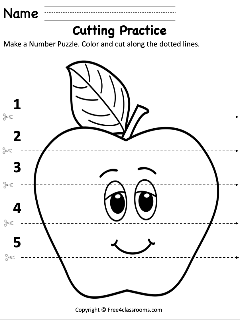 Cutting Practice Worksheets Free Printable Cutting Practice Worksheets Free Printable