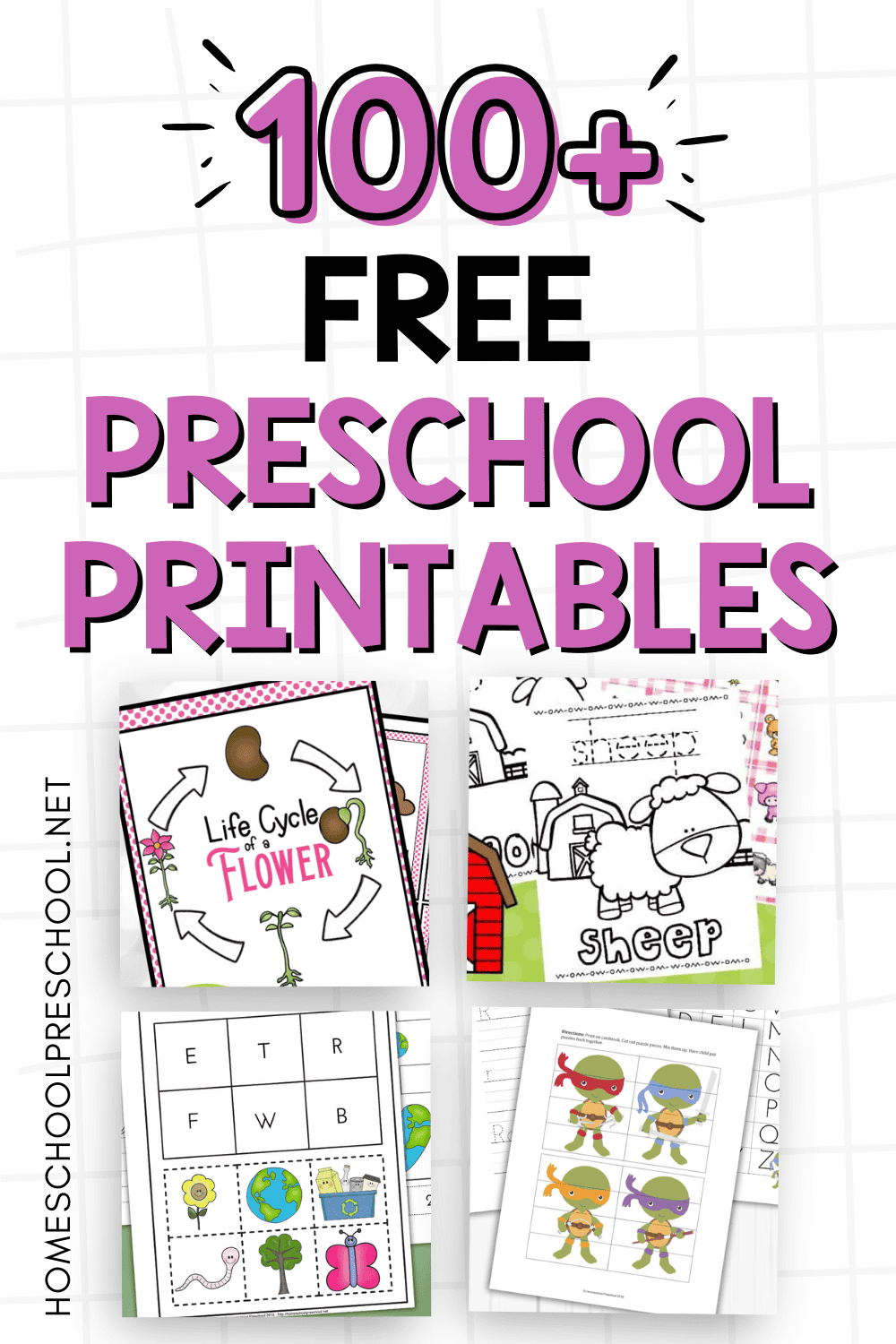 Free Preschool Printables For Fun Hands On Early Learning Free Preschool Printables For Fun Hands On Early Learning