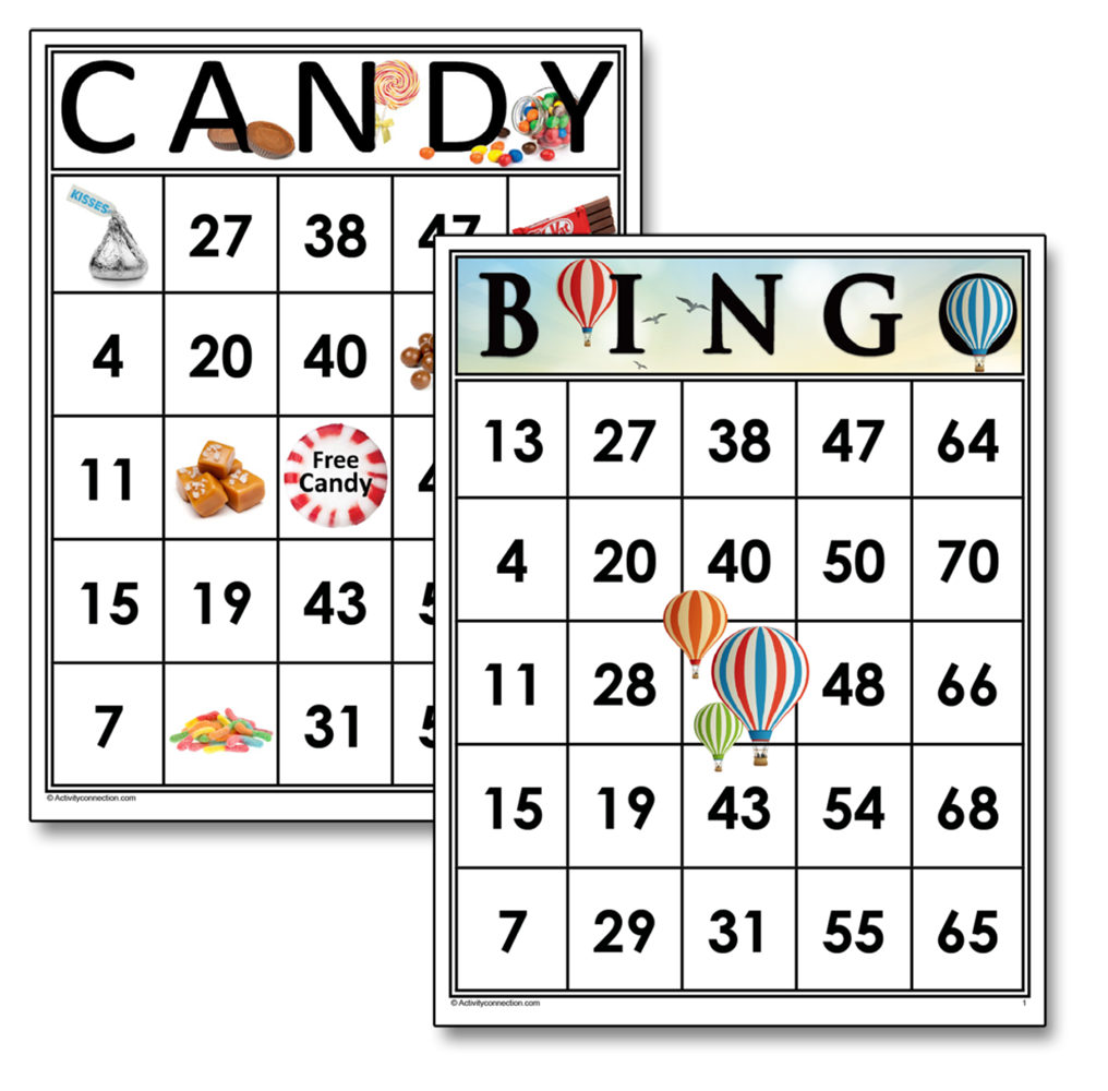 Free Printable Preschool Bingo Cards