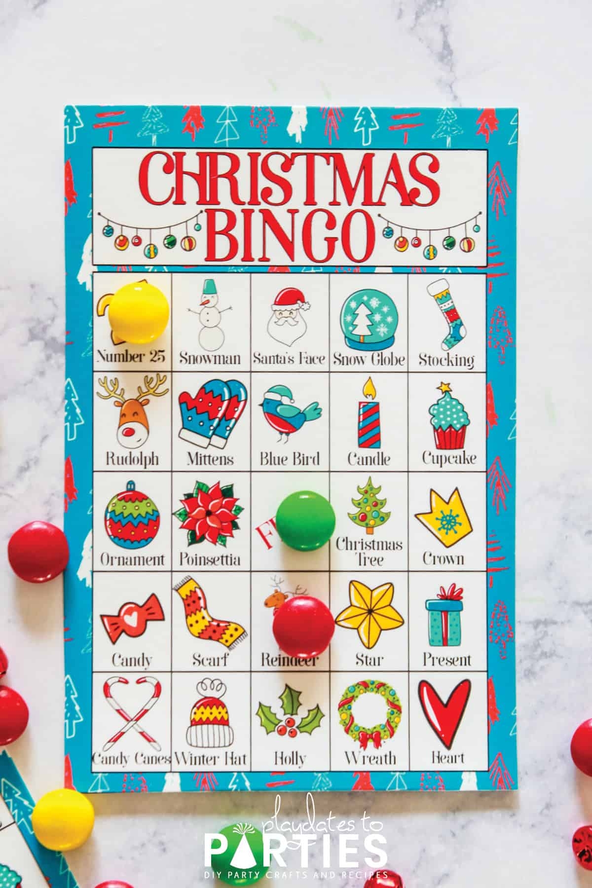 Free Printable Christmas Bingo For Preschoolers