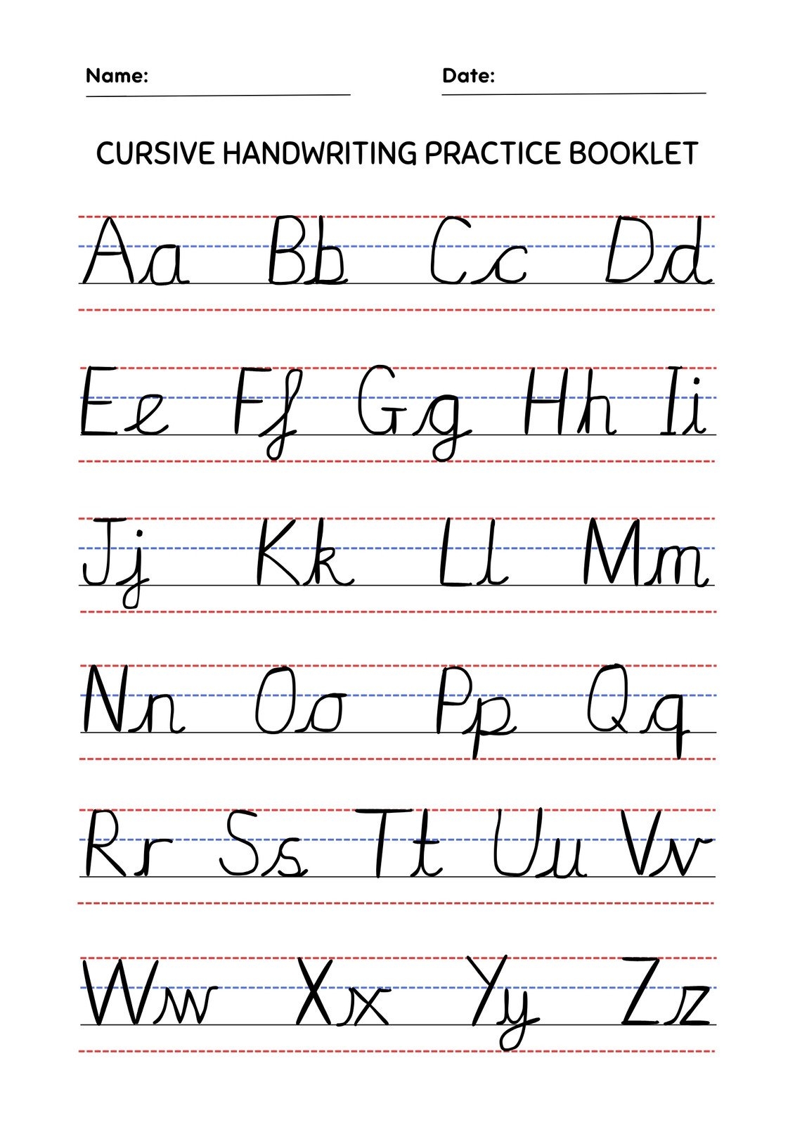 Free Printable Beginning Writing Worksheets
