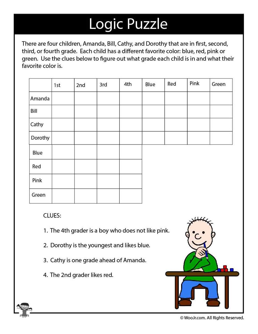 Free Printable Deductive Reasoning Puzzles Download Free Printable Deductive Reasoning Puzzles Png Images Free Worksheets On Clipart Library
