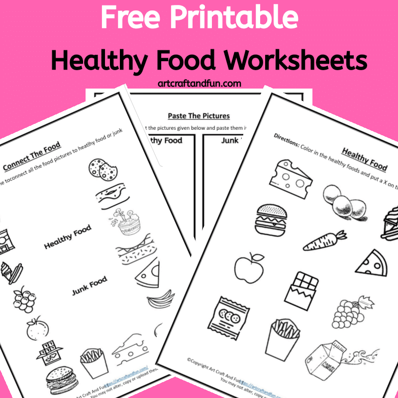 Free Printable Healthy Food Worksheets Free Printable Healthy Food Worksheets