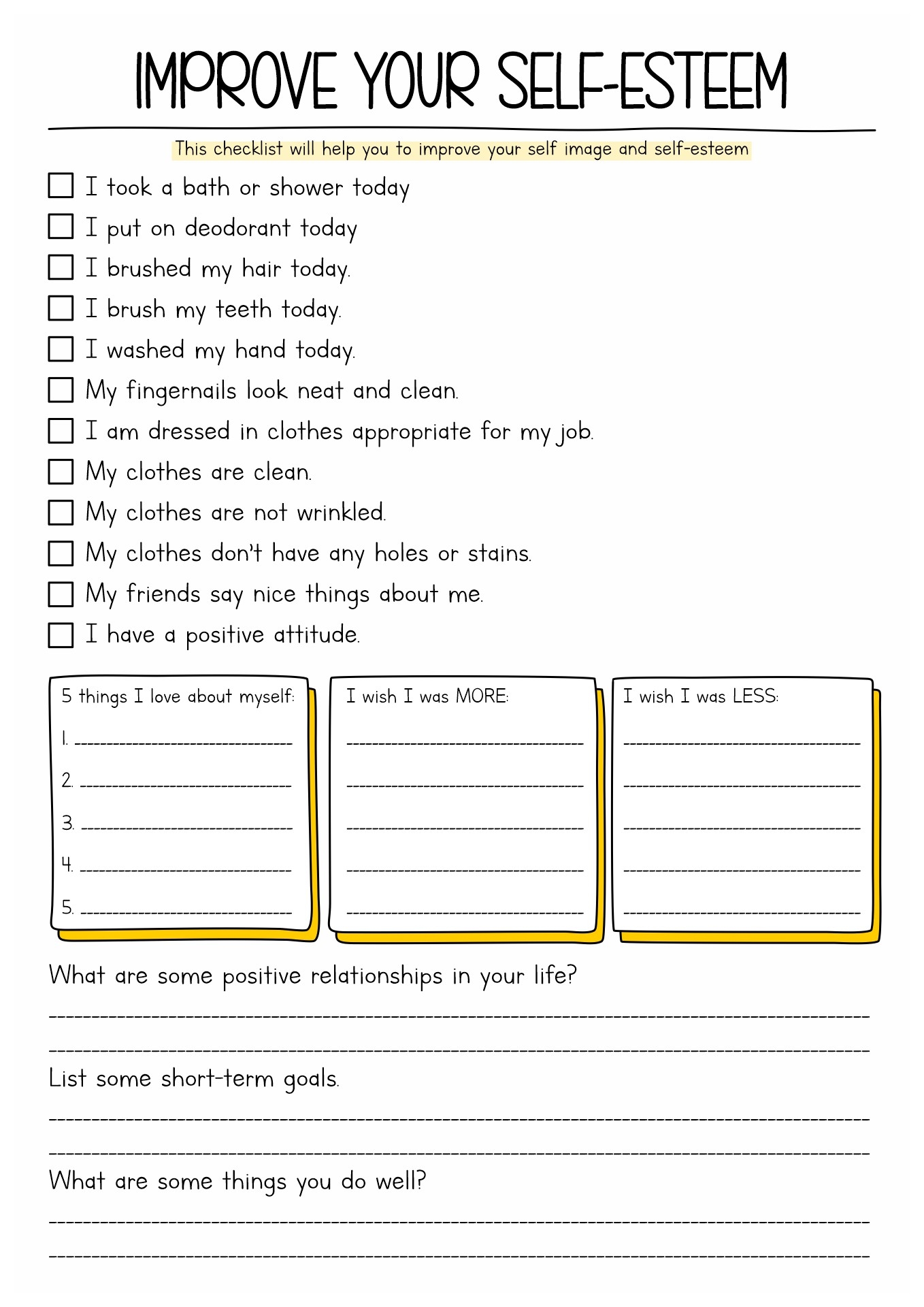 Free Printable Motivation Worksheet Download Free Printable Motivation Worksheet Png Images Free Worksheets On Clipart Library