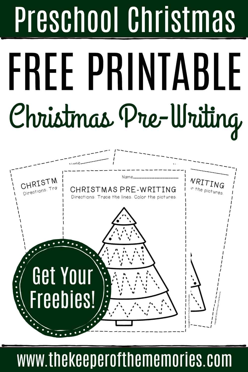 Free Preschool Christmas Printable Activities Free Preschool Christmas Printable Activities