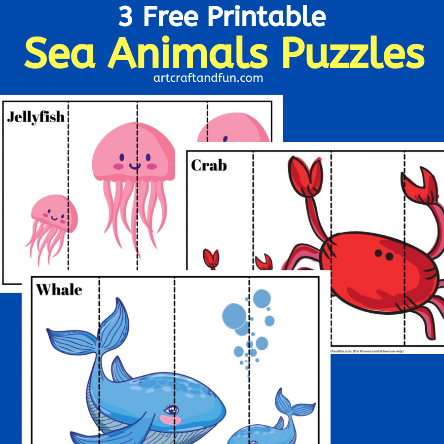 Free Printable Sea Animal Puzzles For Kids Worksheets Library Free Printable Sea Animal Puzzles For Kids Worksheets Library