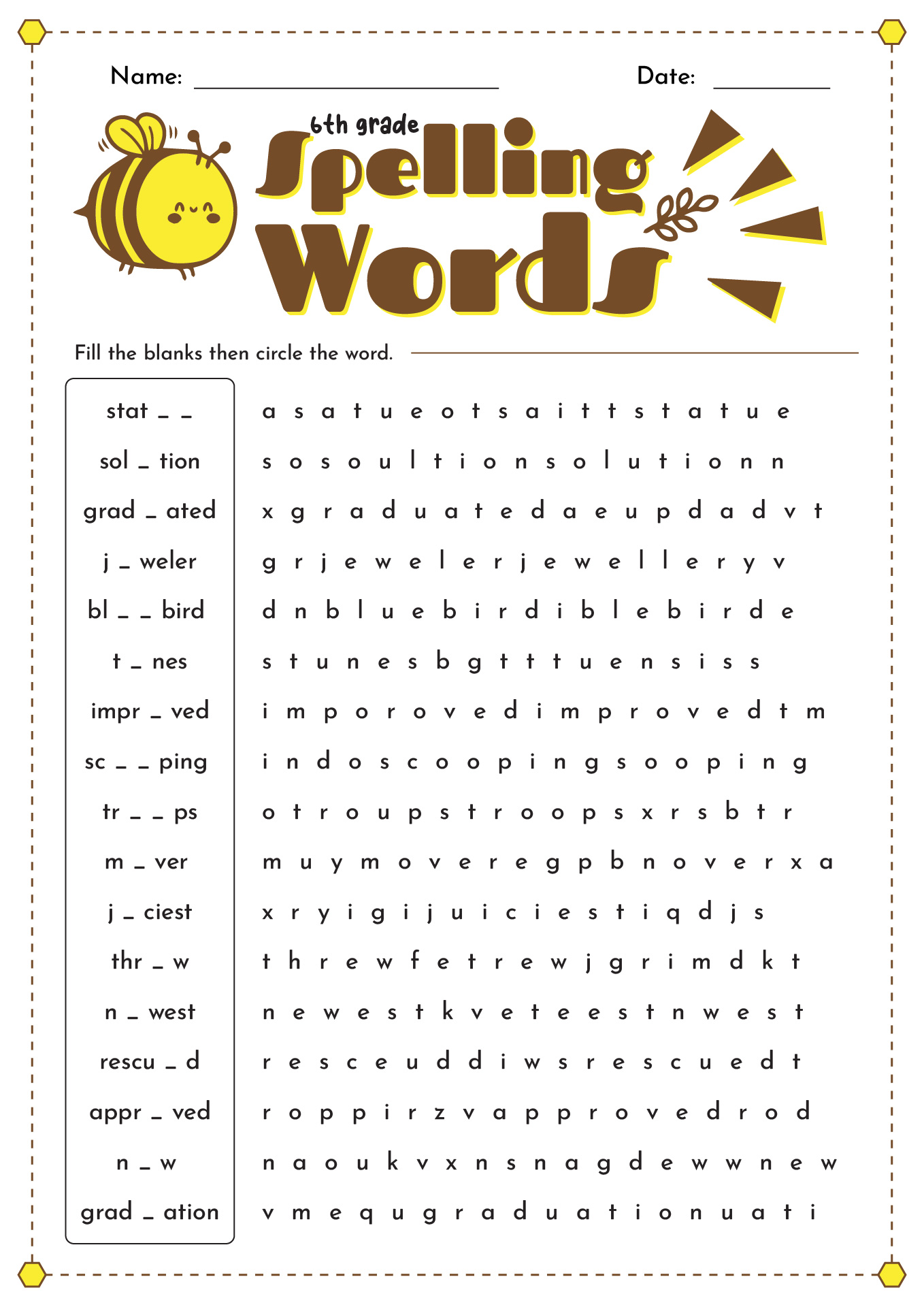 Free Printable Spelling Worksheets Add Pizzazz To Your Instruction Worksheets Library Free Printable Spelling Worksheets Add Pizzazz To Your Instruction Worksheets Library