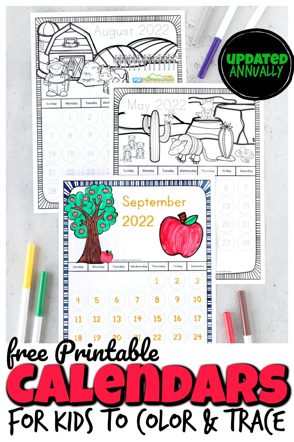 Free Printable Traceable Calendars 123 Homeschool 4 Me Free Printable Traceable Calendars 123 Homeschool 4 Me