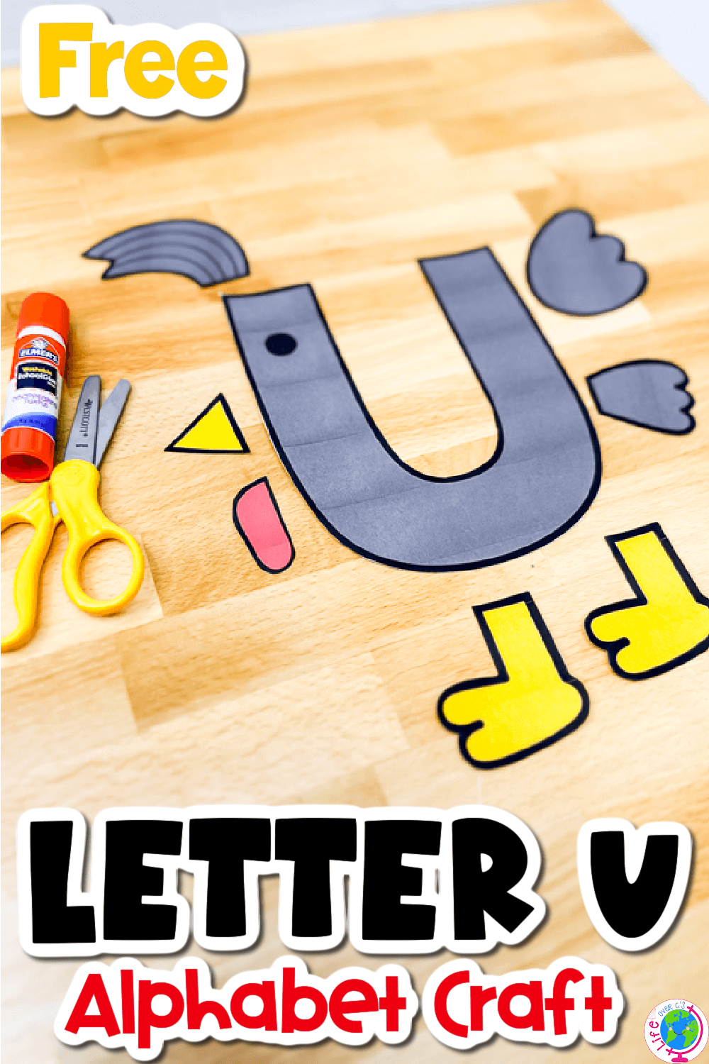 Printable Letter U Crafts For Preschoolers