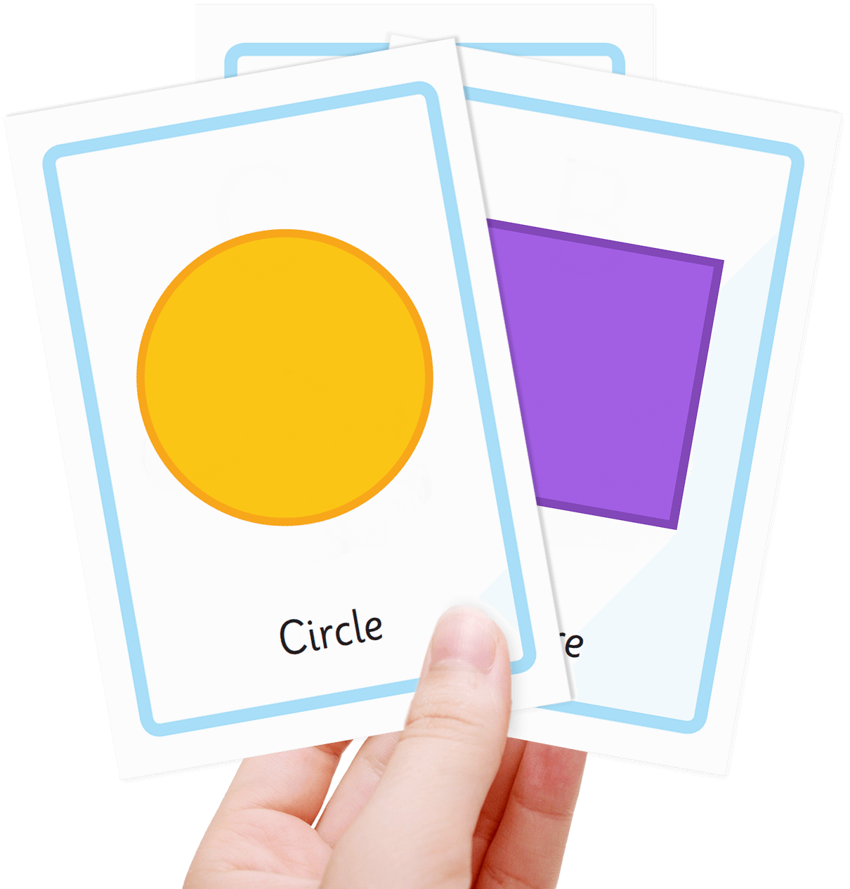 Free Shape Flashcards For Kids Totcards