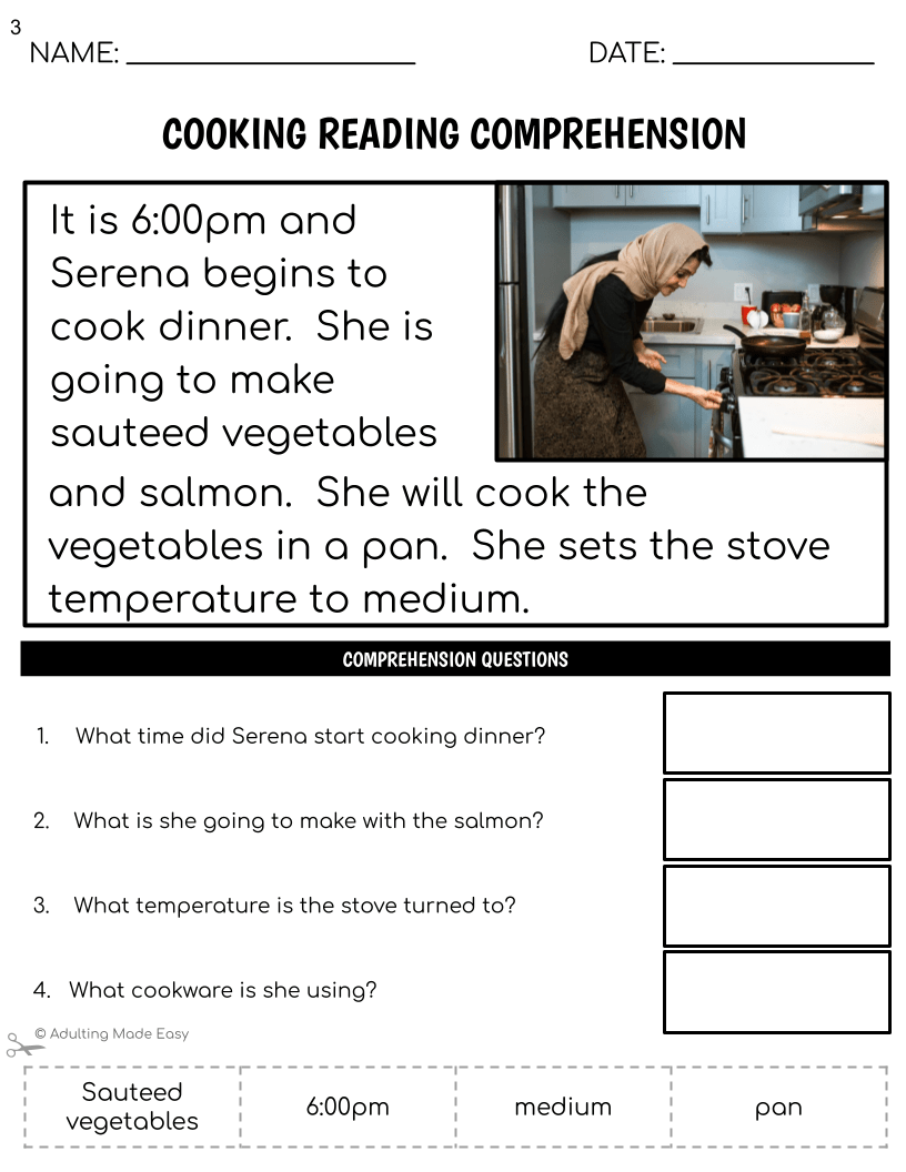 FREE Simplified Reading Comprehension Worksheets Worksheets Library FREE Simplified Reading Comprehension Worksheets Worksheets Library