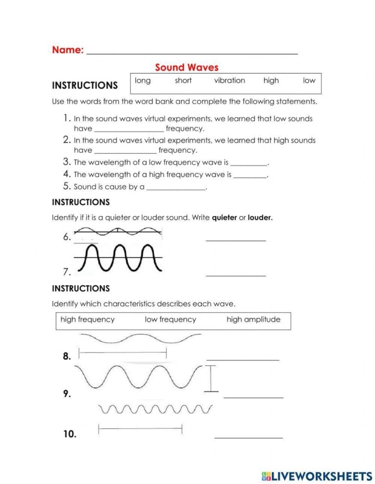 Free Sound Waves Worksheet Download Free Sound Waves Worksheet Png Images Free Worksheets On Clipart Library