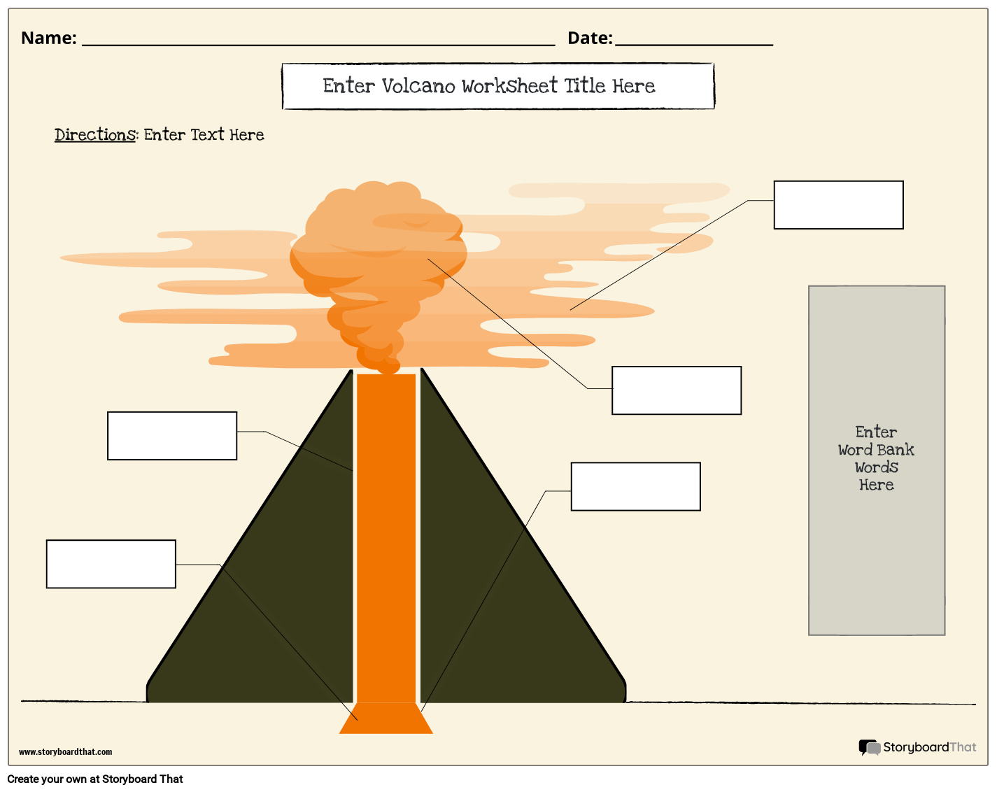Free Volcano Worksheets Vocabulary U0026 Diagram Studies Free Volcano Worksheets Vocabulary U0026 Diagram Studies