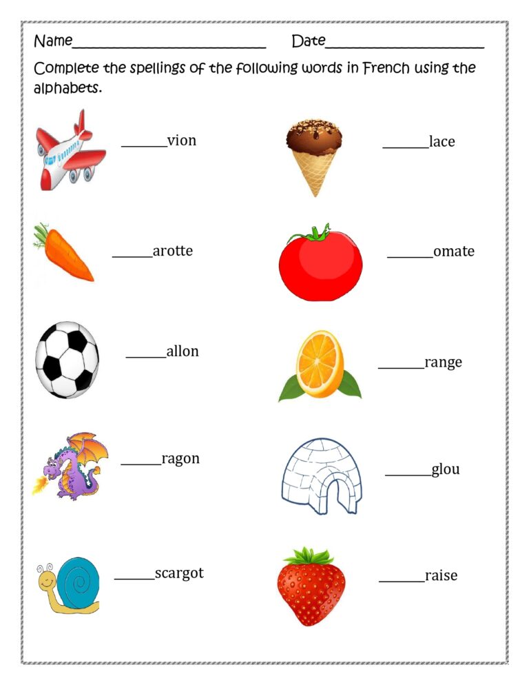 French Alphabet Worksheet For Distance Learning Made By Teachers