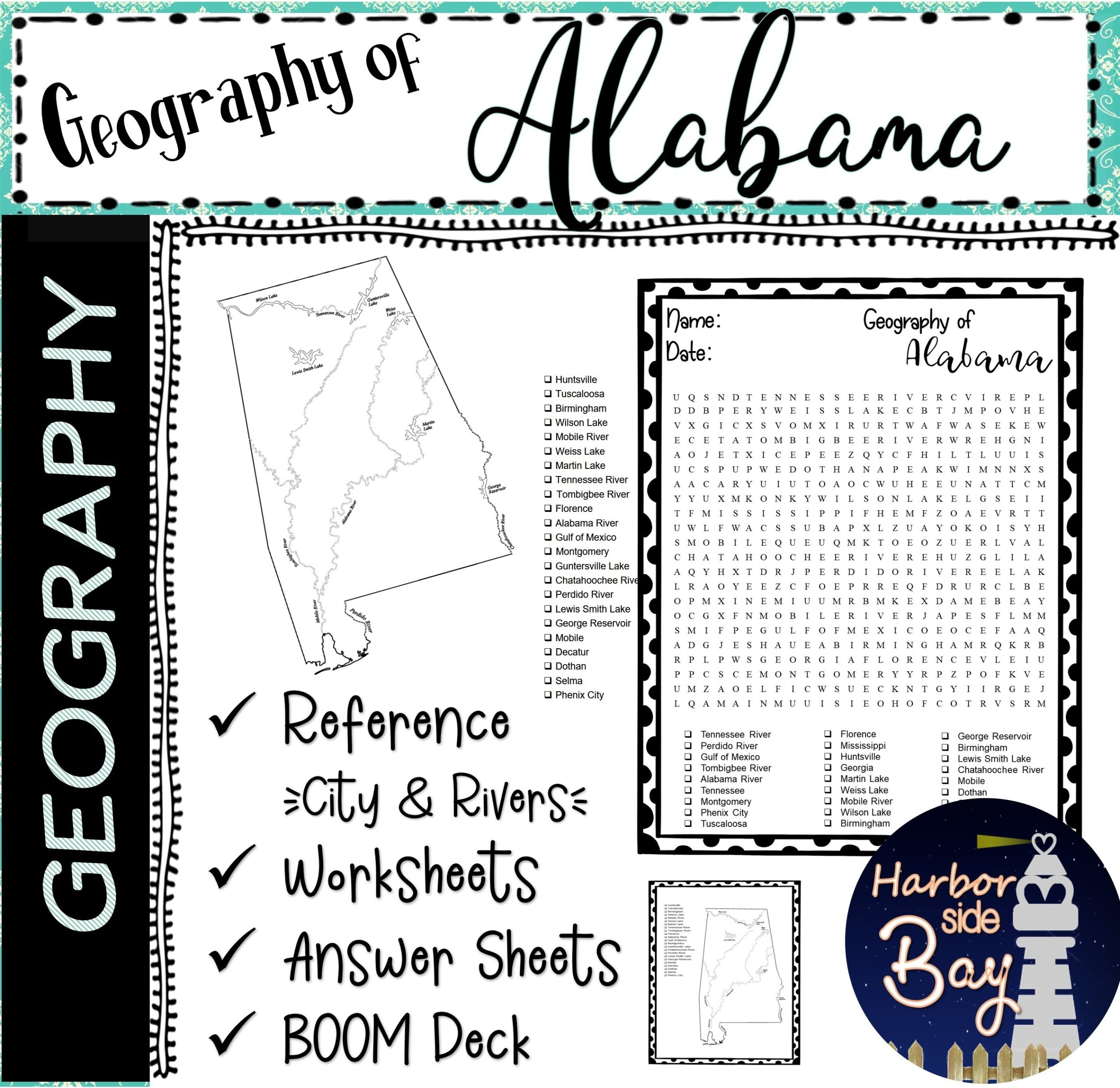 Geography Of Alabama Worksheets Library Geography Of Alabama Worksheets Library