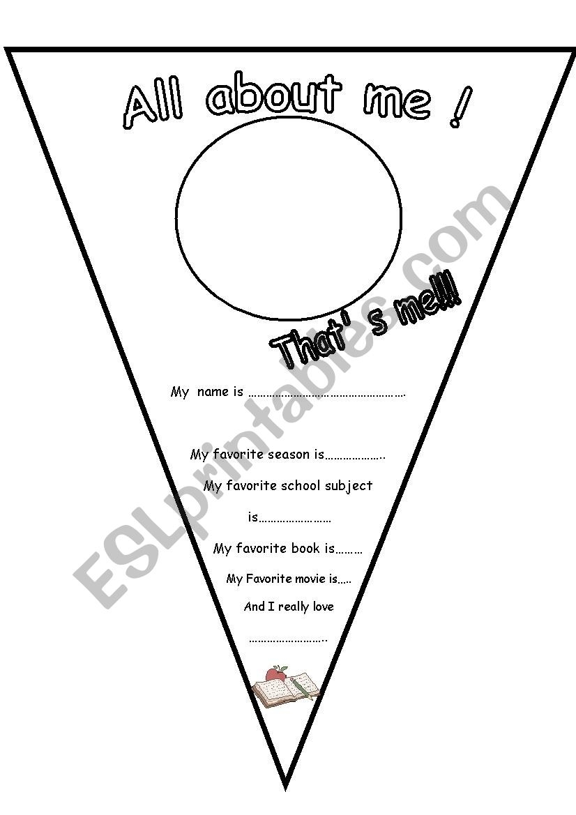 Getting To Know You Pennant Banner ESL Worksheet By Eslmyriam