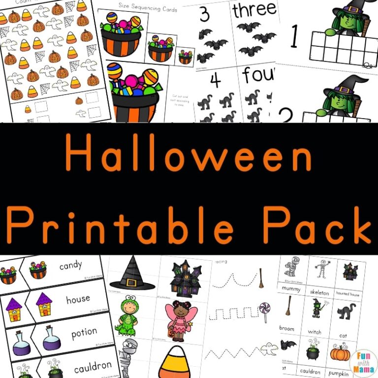 Halloween Activities For Preschoolers Fun With Mama