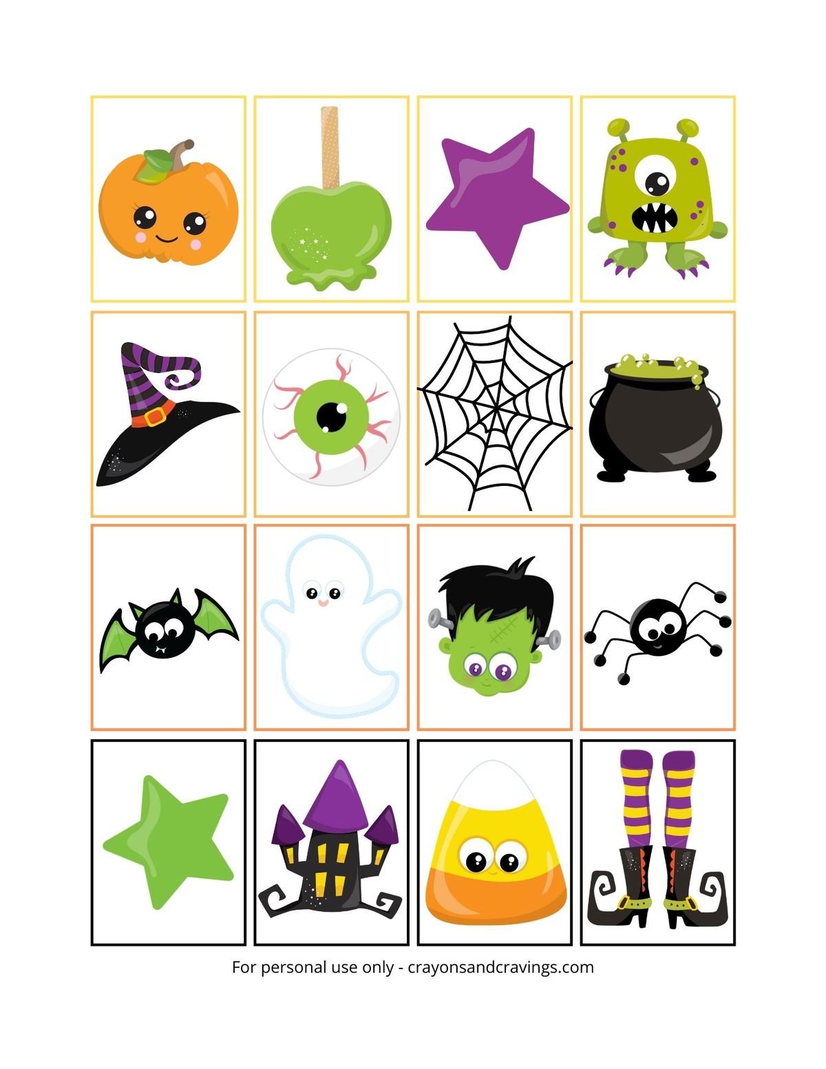 Halloween Memory Game Printable Free Printable For Kids Halloween Memory Game Printable Free Printable For Kids