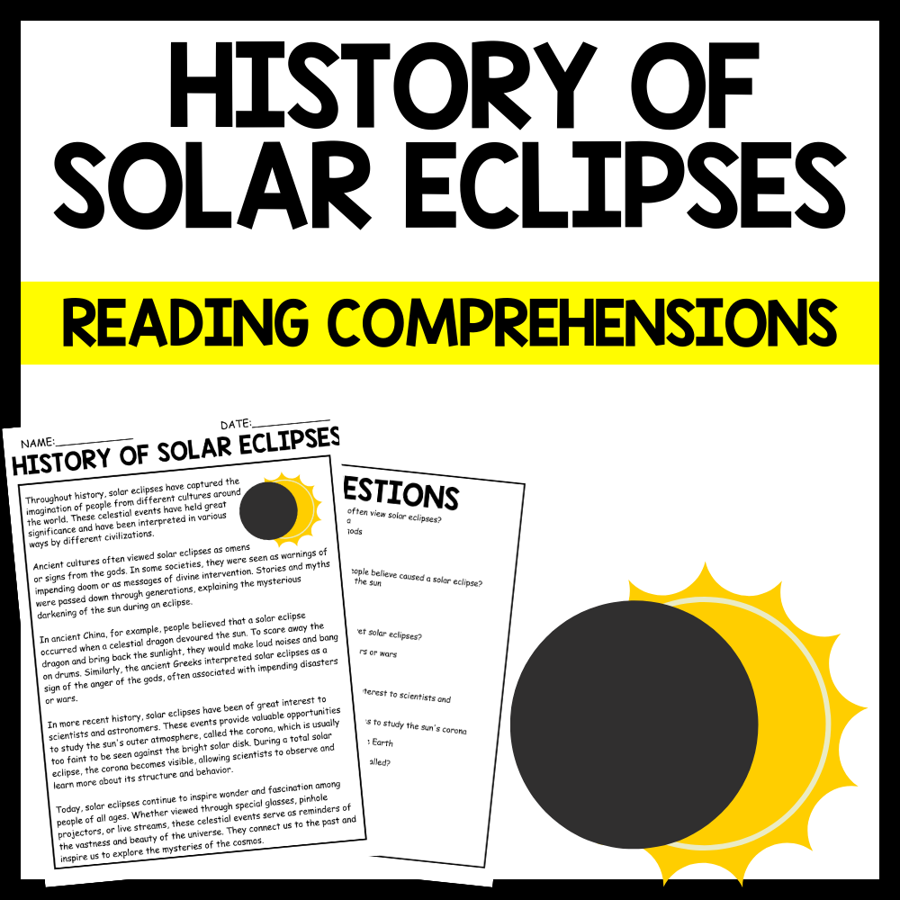 Current Events Reading Comprehension Worksheets