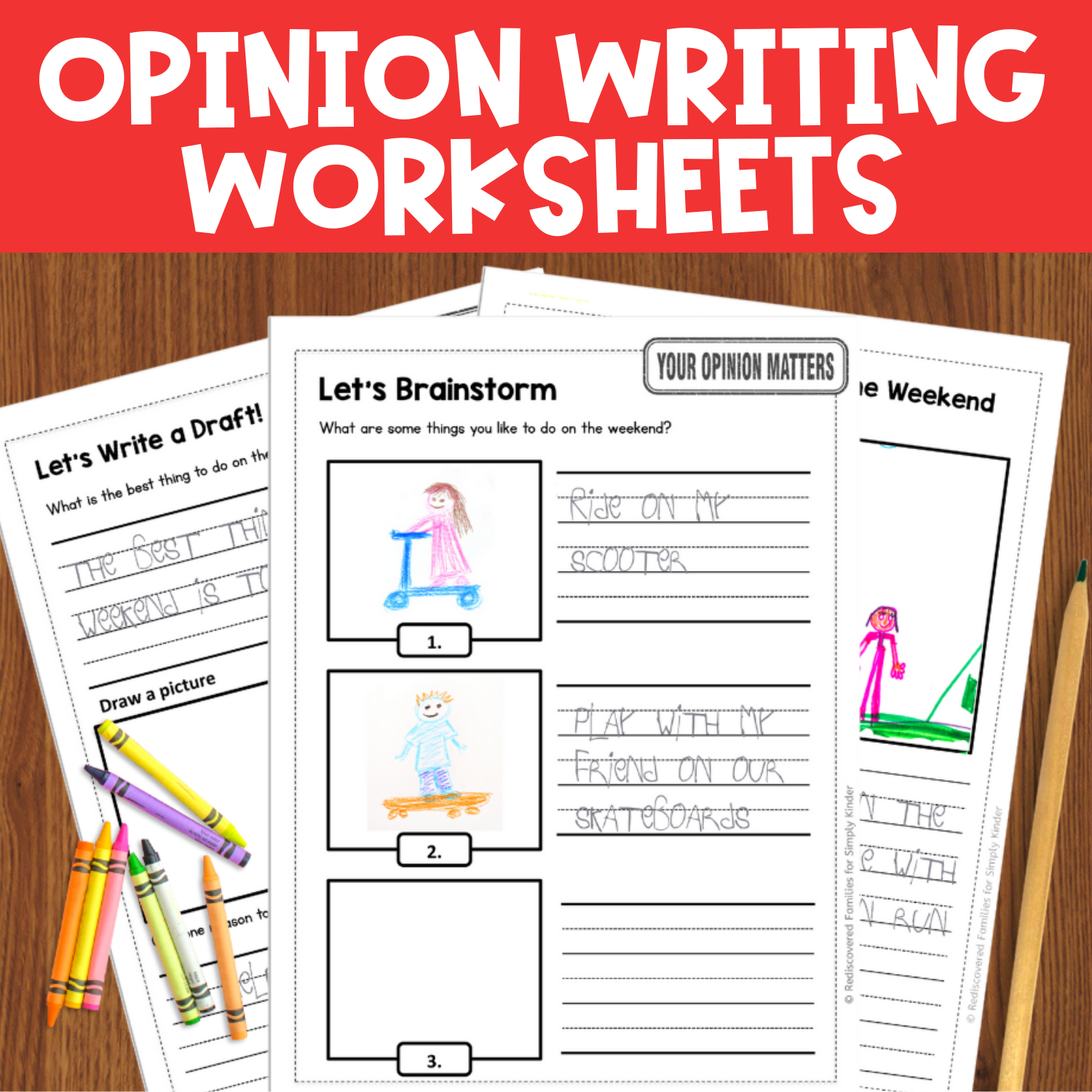 How To Teach Opinion Writing In Kindergarten Simply Kinder How To Teach Opinion Writing In Kindergarten Simply Kinder
