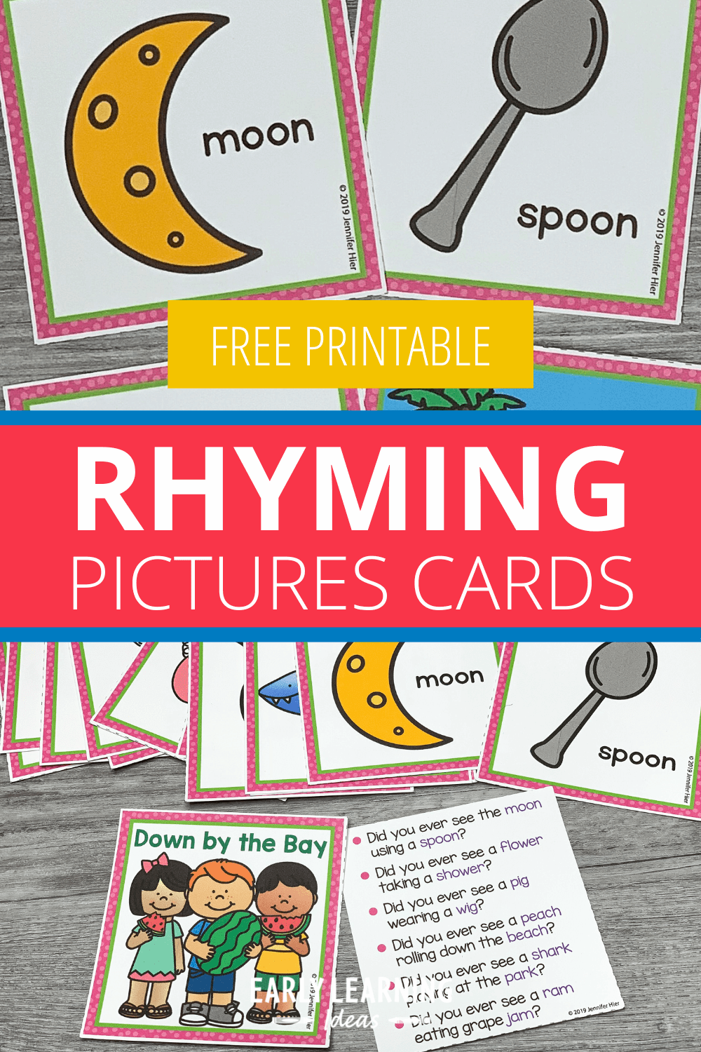How To Use These Free Rhyming Picture Cards How To Use These Free Rhyming Picture Cards