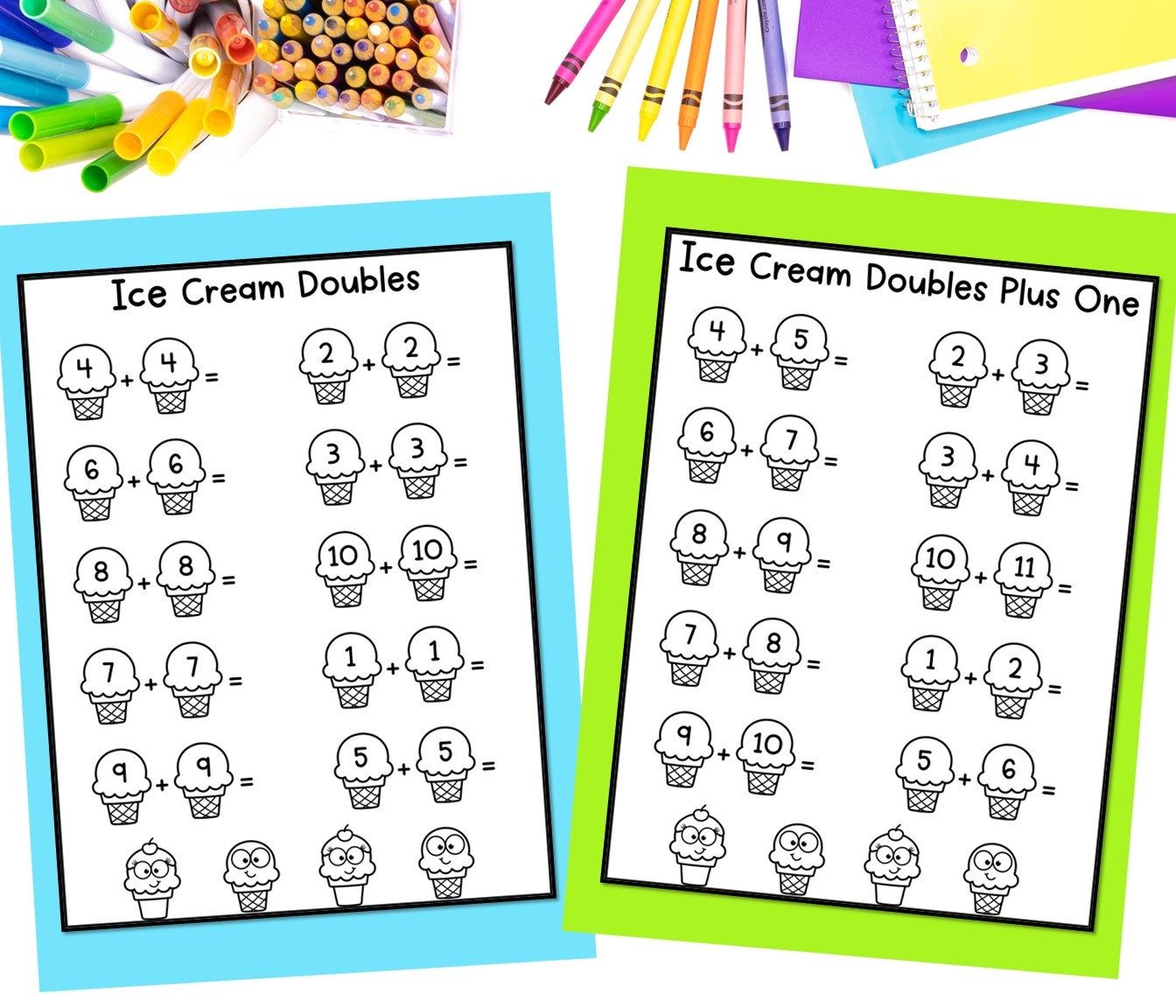 Doubles Math Worksheets Doubles Math Worksheets