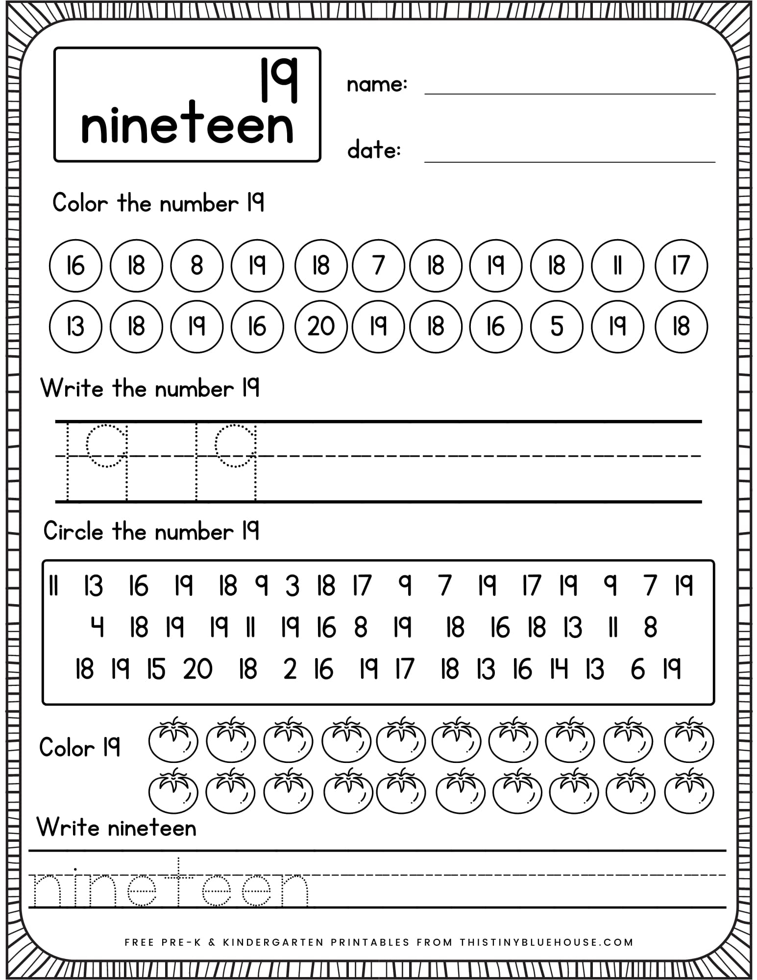 Kindergarten Writing Number Practice Free Printable 1 20 Number Pages This Tiny Blue House Kindergarten Writing Number Practice Free Printable 1 20 Number Pages This Tiny Blue House