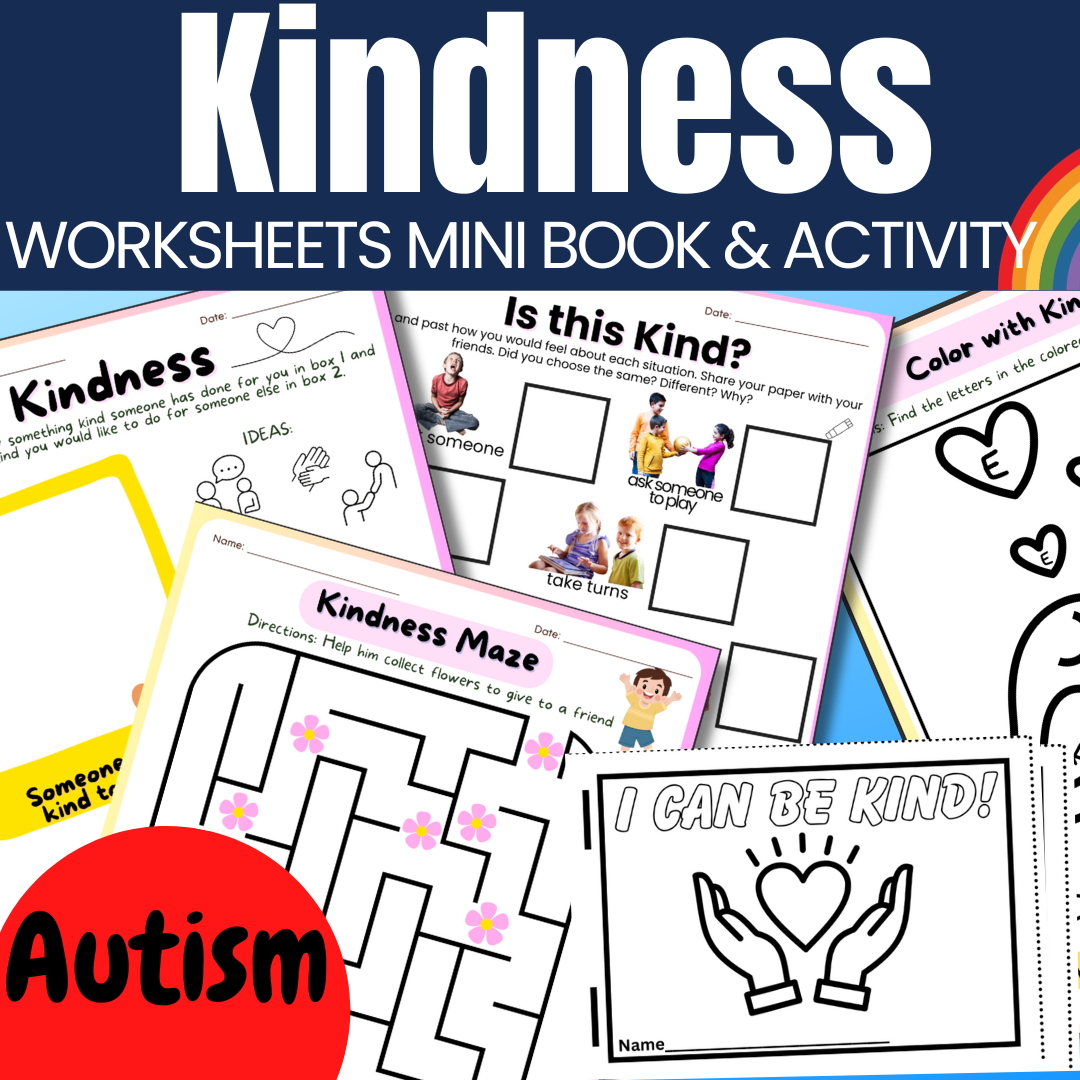 Kindness Worksheets U0026 Activities For Autism Social Skills Made By Teachers Kindness Worksheets U0026 Activities For Autism Social Skills Made By Teachers